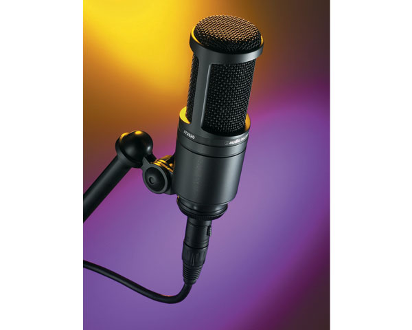 Audio Technica At2020 Cardioid Condenser Microphone - Nagrit Srl