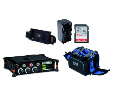 Sound Devices Bundle  MixPre-3 II con ORCA OR-280 e alimentazione