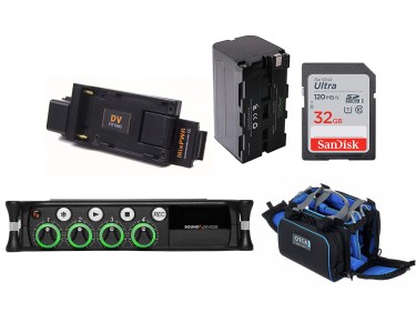 Sound Devices Bundle  MixPre-6 II con ORCA OR-280 e alimentazione