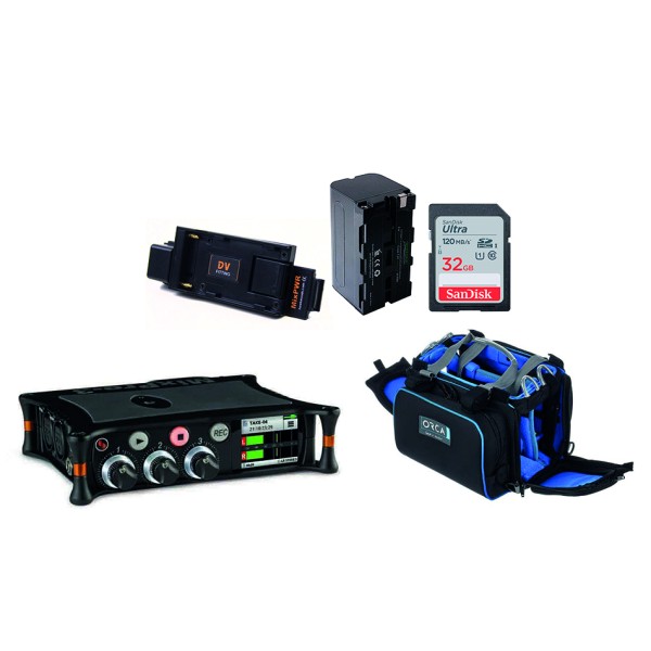 Sound Devices Bundle  MixPre-3 II con ORCA OR-280 e alimentazione