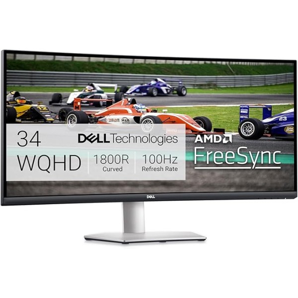 DELL S3422DW Monitor a schermo curvo, 34\"