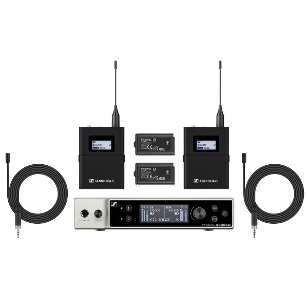 Sennheiser EW-DX MKE 2 Set Digital Wireless System