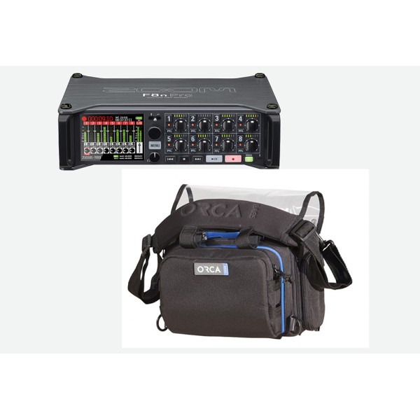 ZOOM Bundle F8n PRO Recorder and OR-28 Orca Bag