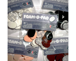 HIDEAMIC FOAM-O-PAD Soffici cuscinetti in spugna per lavalier, 12pz