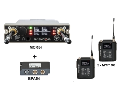 Wisycom Kit MCR54 + 2 MTP60