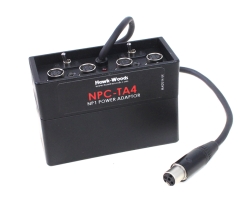 Hawk-Woods NPC-TA4 Power Adaptor: 1 cable TA4F 4pin + 4x Hirose 4pin