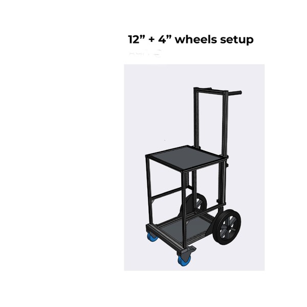 CONCART Rack on Tire Sound Engineer Cart, 2 versions