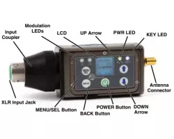 Lectrosonics DPR-A/E01 Trasmettitore Plug-on Digitale