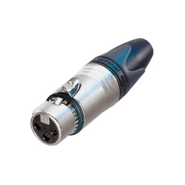 NEUTRIK NC3 FXX-EMC Connettore XLR 3 pin, Femmina, soppressione EMI